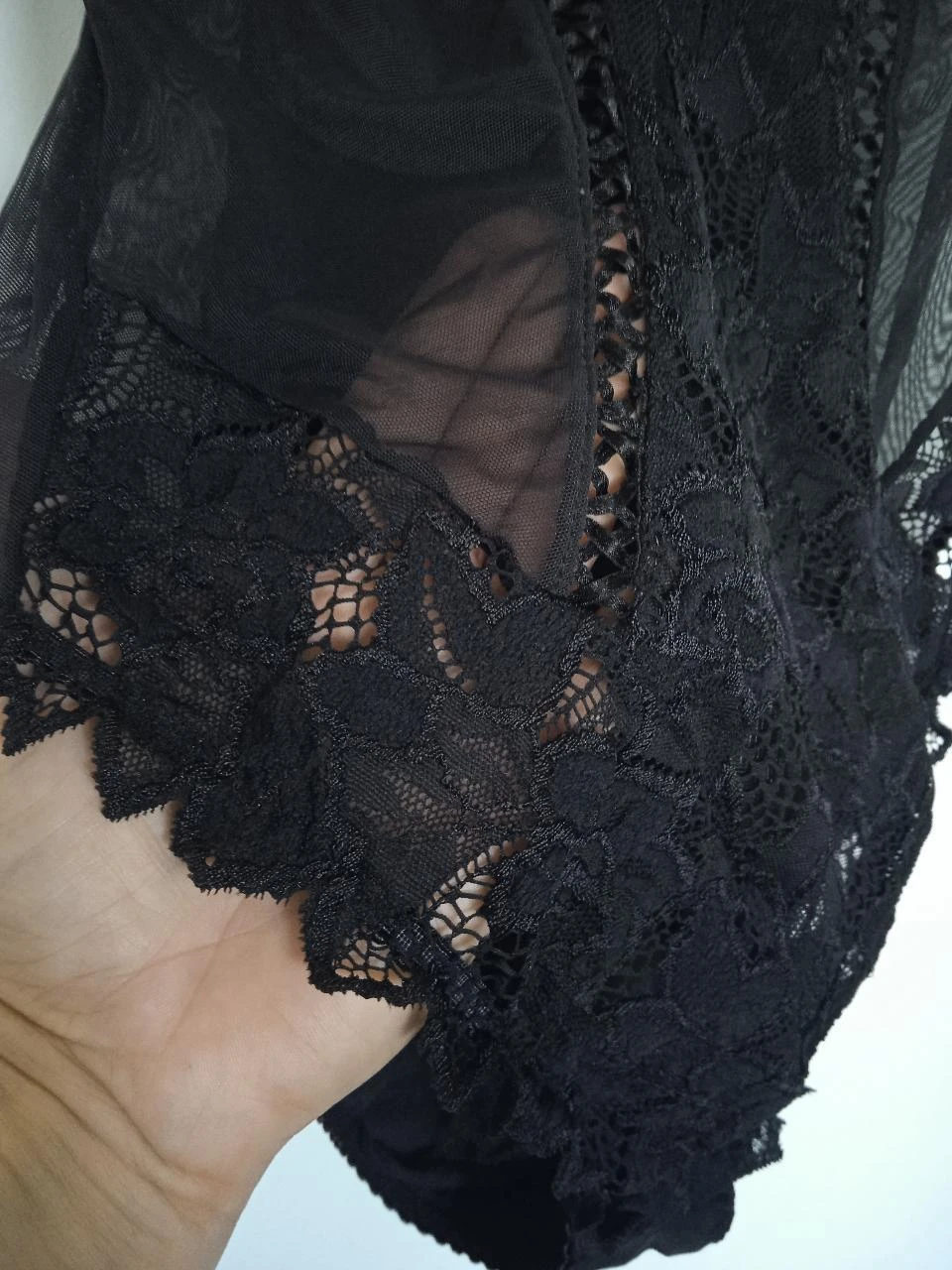 Body negro de encaje, sin complejos talla 42/44 – photo 3